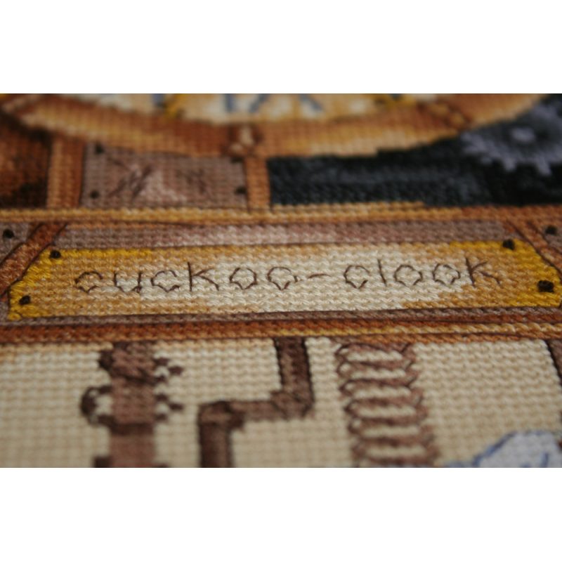 Cross Stitch Kit "Cuckoo clock"