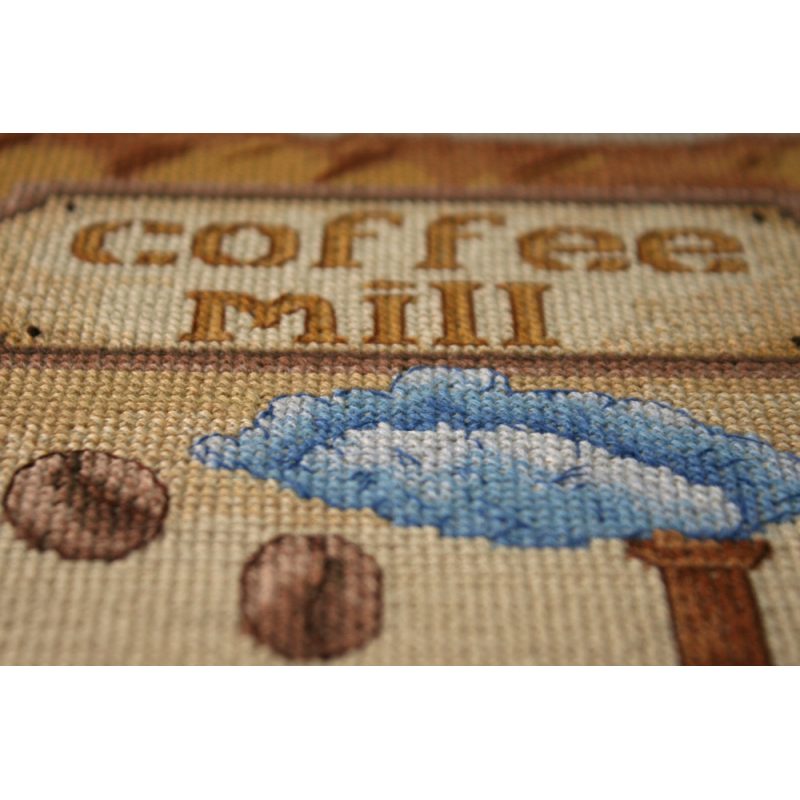 Cross Stitch Kit "Coffee beans"