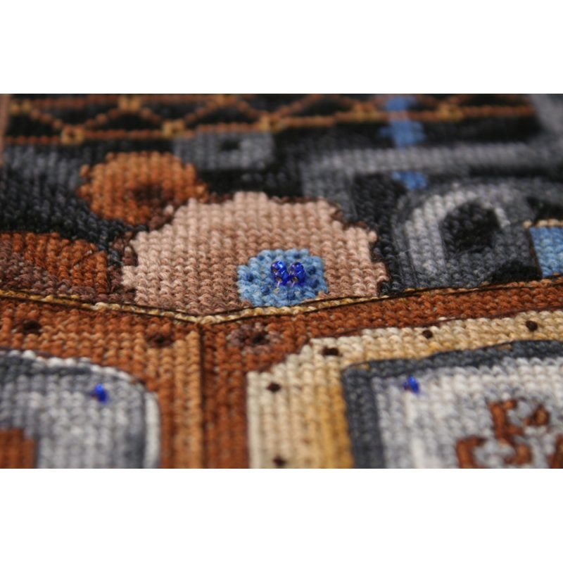 Cross Stitch Kit "Coffee beans"