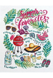 Cross Stitch Kit "Summer delight"