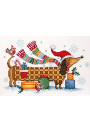 Cross Stitch Kit "I am feeling a holiday"