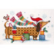 Cross Stitch Kit "I am feeling a holiday"