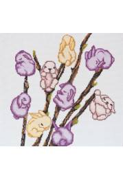 Cross Stitch Kit "March rabbits"