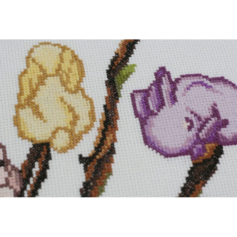 Cross Stitch Kit "March rabbits"