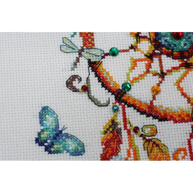 Cross Stitch Kit "Catch the spring!"