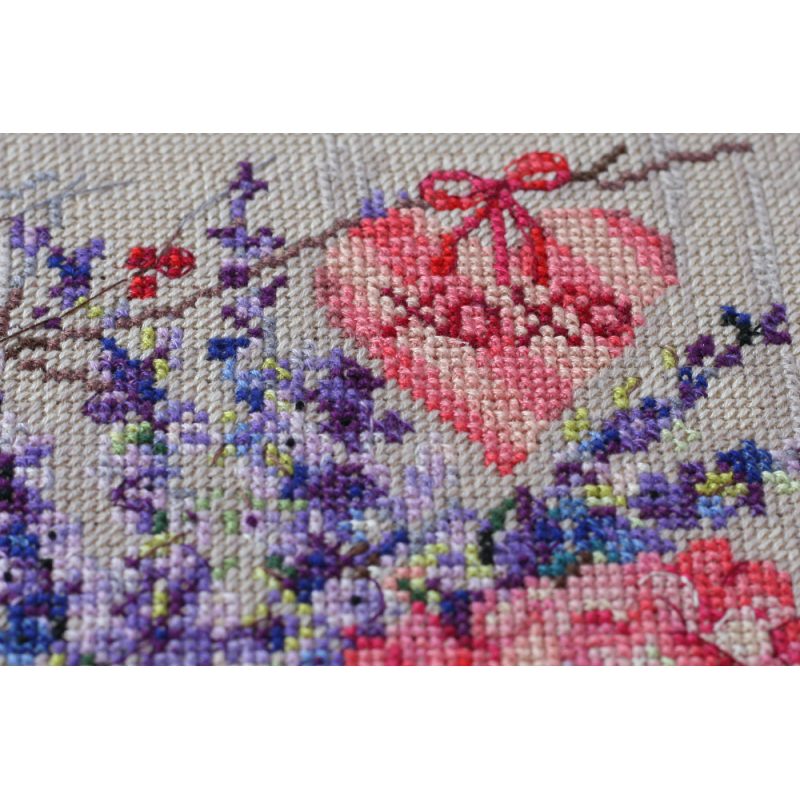 Cross Stitch Kit "With tender and love"