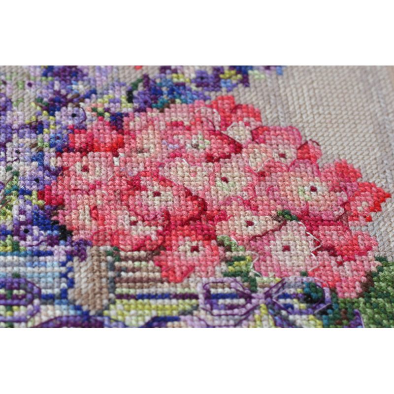 Cross Stitch Kit "With tender and love"