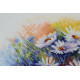 Cross Stitch Kit "Watercolour camomiles"