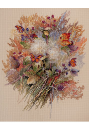 Cross Stitch Kit "Breathing of the Forest"