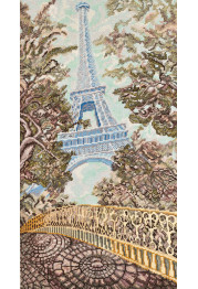 Cross Stitch Kit "Tuileries Garden"