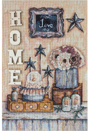 Cross Stitch Kit "Warm at home"