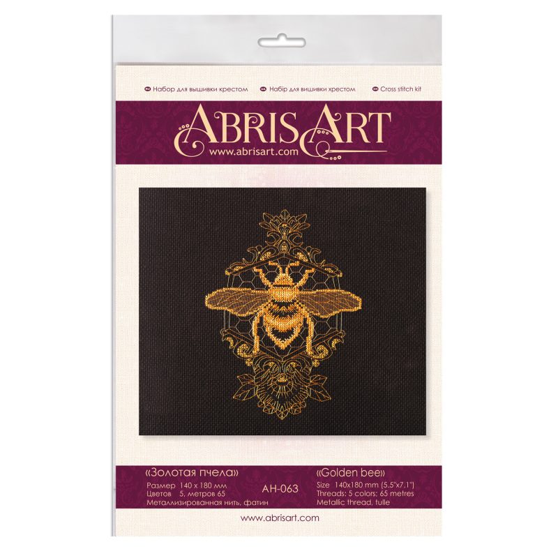 Cross Stitch Kit "Golden bee"