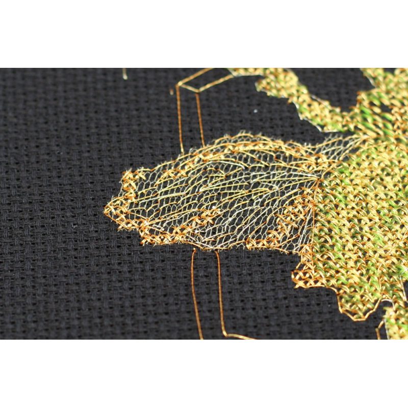 Cross Stitch Kit "Golden Beetle"