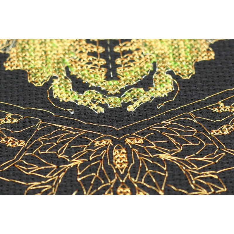 Cross Stitch Kit "Golden Beetle"