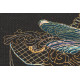 Cross Stitch Kit "Golden dragonfly"
