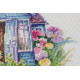 Cross Stitch Kit "Violet house"