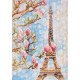 Cross Stitch Kit "Morning in Paris"