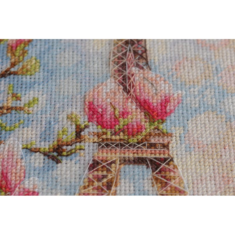 Cross Stitch Kit "Morning in Paris"