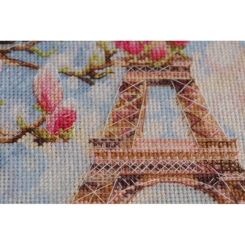 Cross Stitch Kit "Morning in Paris"