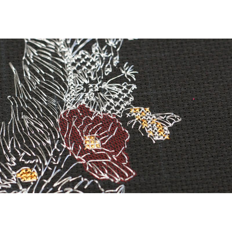 Cross Stitch Kit "Feather-2"