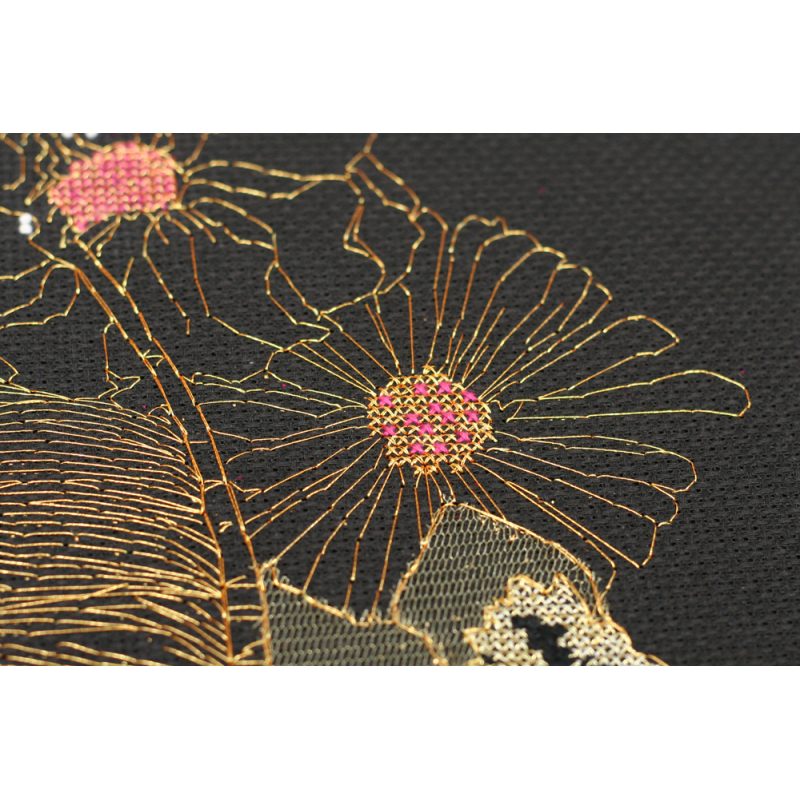Cross Stitch Kit "Flower wind-1"
