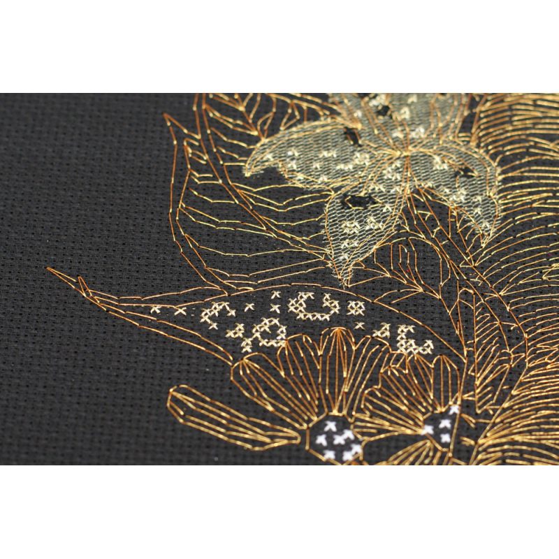 Cross Stitch Kit "Flower wind-2"