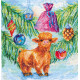 Cross Stitch Kit "New Year's honey"