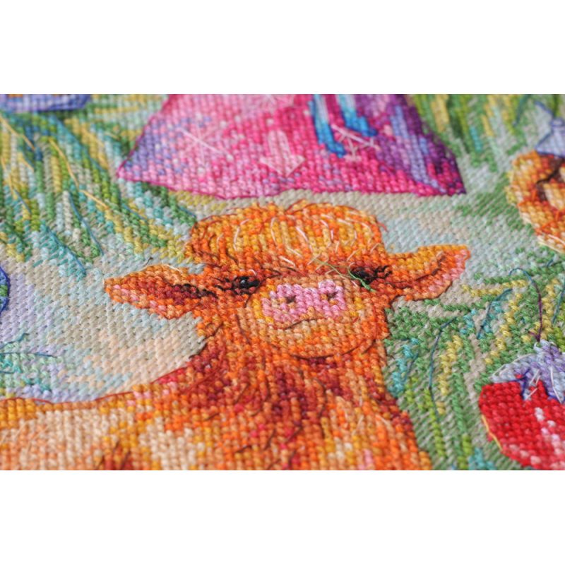 Cross Stitch Kit "New Year's honey"