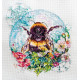 Cross Stitch Kit "Caramel spider web"