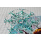 Cross Stitch Kit "Caramel spider web"