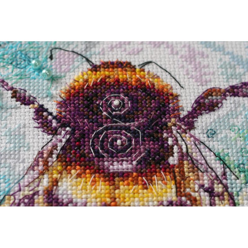 Cross Stitch Kit "Caramel spider web"