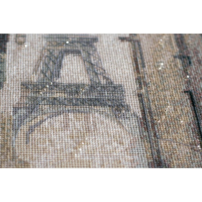 Cross Stitch Kit "Colors of Paris"