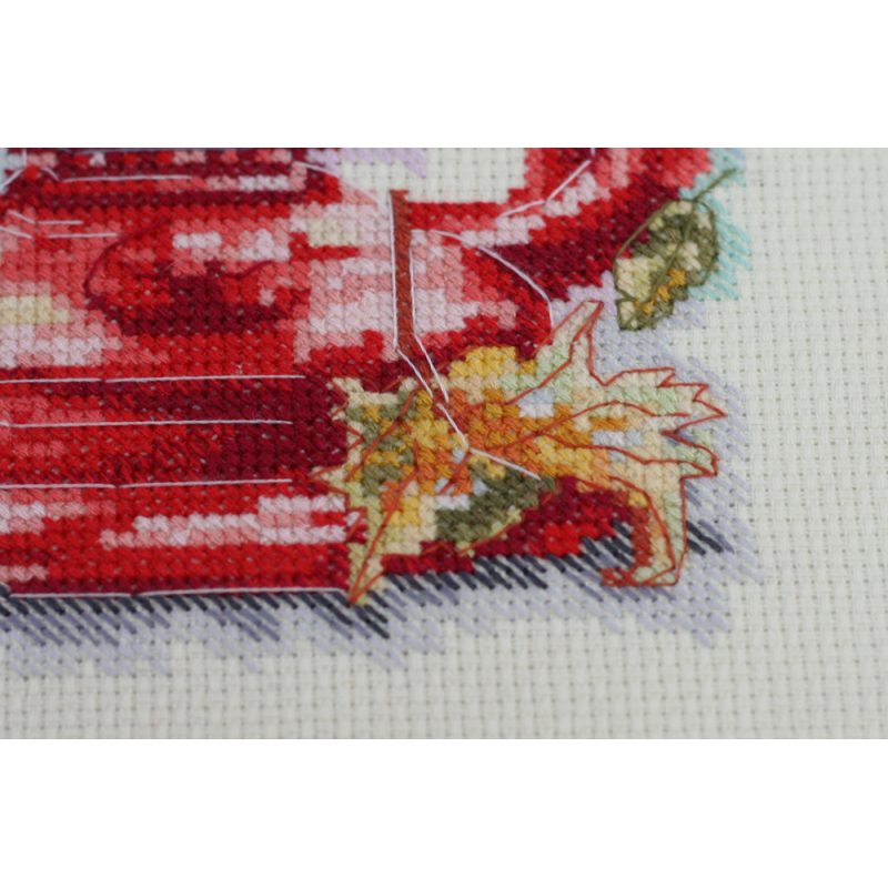 Cross Stitch Kit "Heat of October"