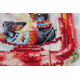 Cross Stitch Kit "Heat of October"