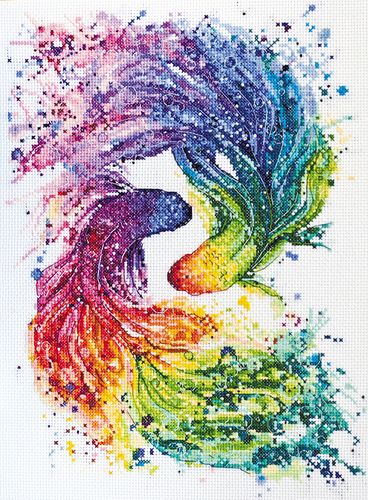 Cross Stitch Kit "Cha-cha-cha"