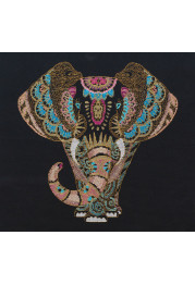 Cross Stitch Kit "Golden elephant"