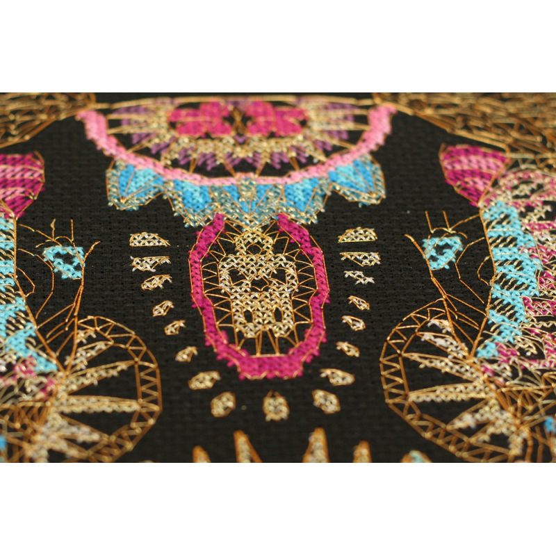 Cross Stitch Kit "Golden elephant"