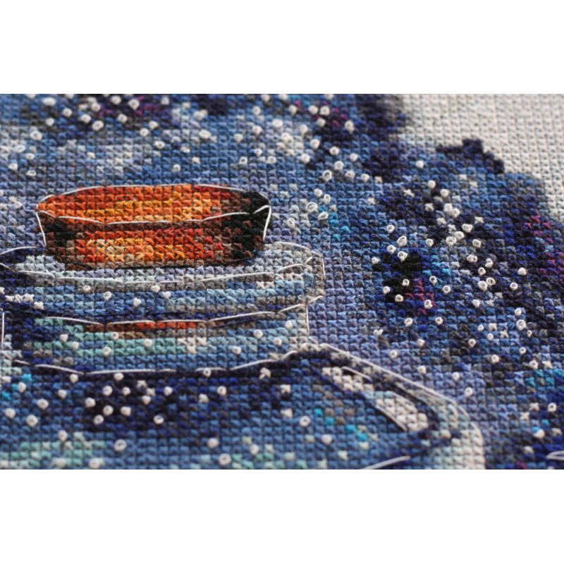 Cross Stitch Kit "A month for lovers"