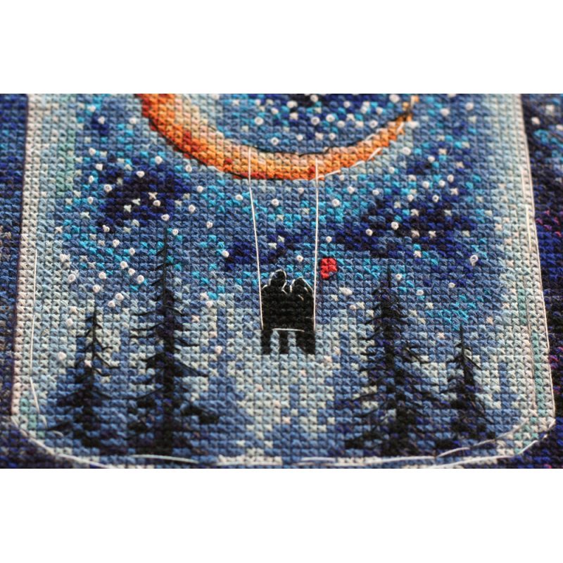 Cross Stitch Kit "A month for lovers"