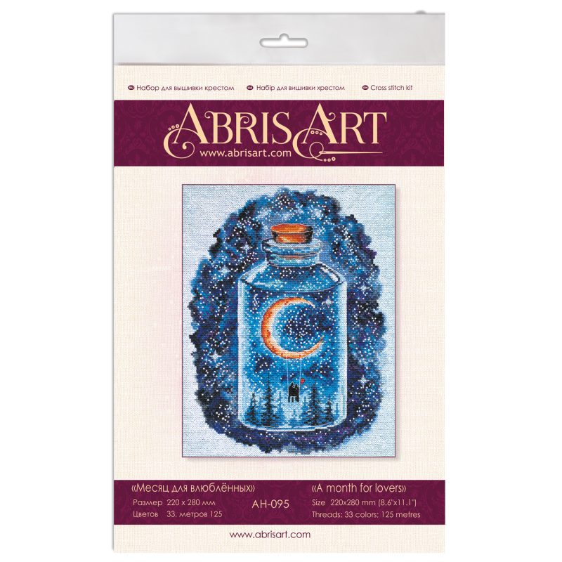 Cross Stitch Kit "A month for lovers"