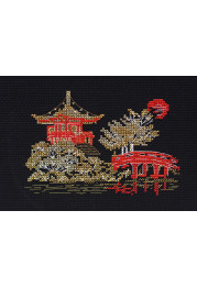 Cross Stitch Kit "Japan-1"