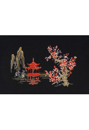Cross Stitch Kit "Japan-2"