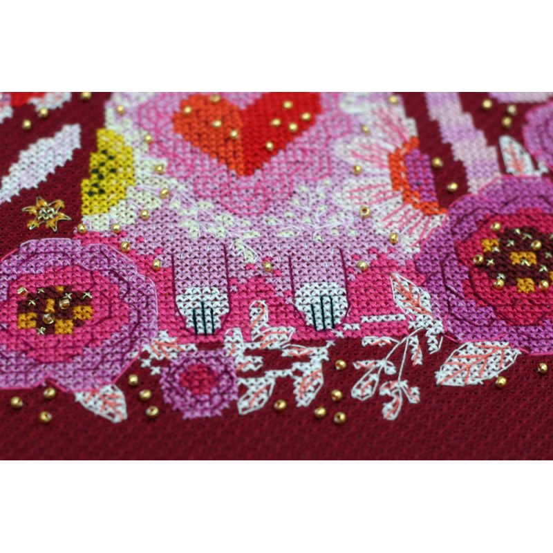 Cross Stitch Kit "Love"
