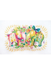 Cross Stitch Kit "Tender feelings"