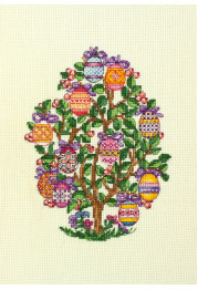 Cross Stitch Kit "Easter tree"