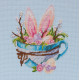 Cross Stitch Kit "Easter bunny"