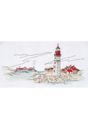 Cross Stitch Kit "Lighthouse light"