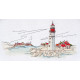 Cross Stitch Kit "Lighthouse light"
