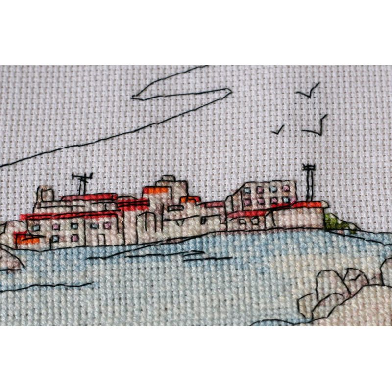 Cross Stitch Kit "Lighthouse light"