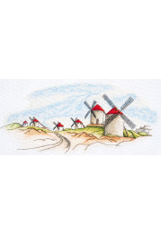 Cross Stitch Kit "Windmills"